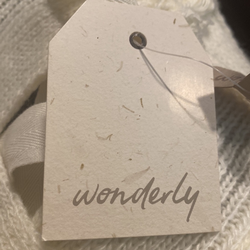 NWT WONDERLY  CURVY LACE UP DROP SHOULDER SWEATER 3x - Picture 12 of 12